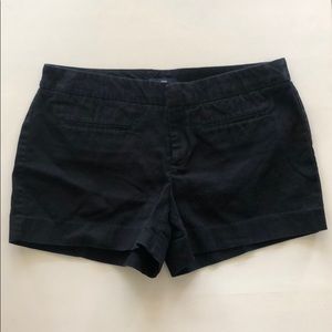 GAP Black Cotton Shorts